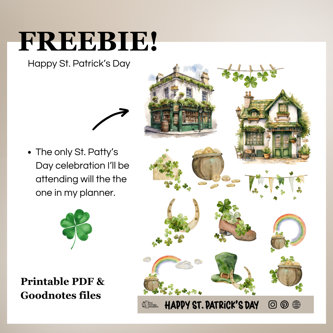 March Planner Freebies