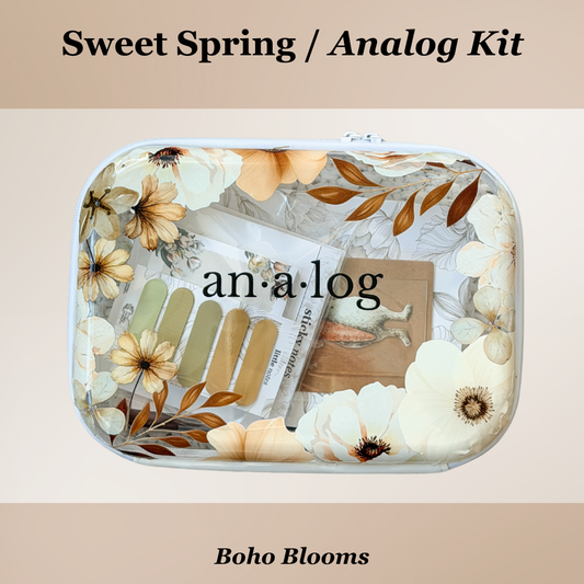 Sweet Spring Analog Kit | Boho Blooms