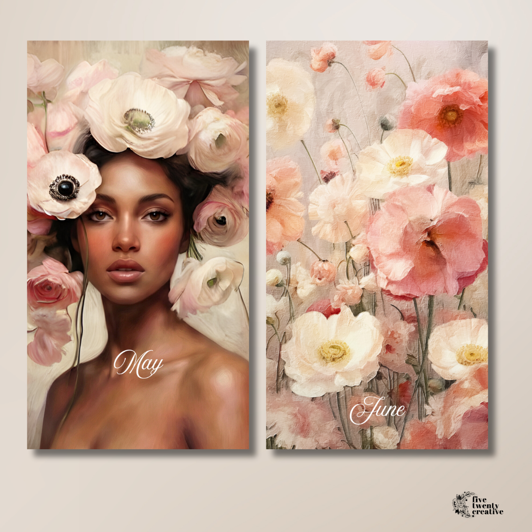 Always Flowers Honey | Monthly Dashboard Bundle