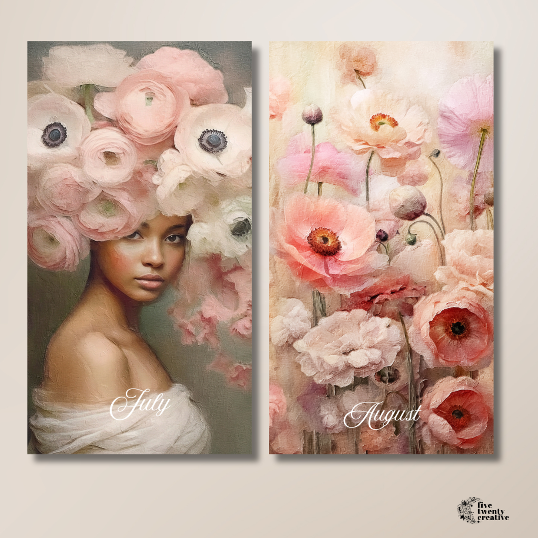 Always Flowers Honey | Monthly Dashboard Bundle