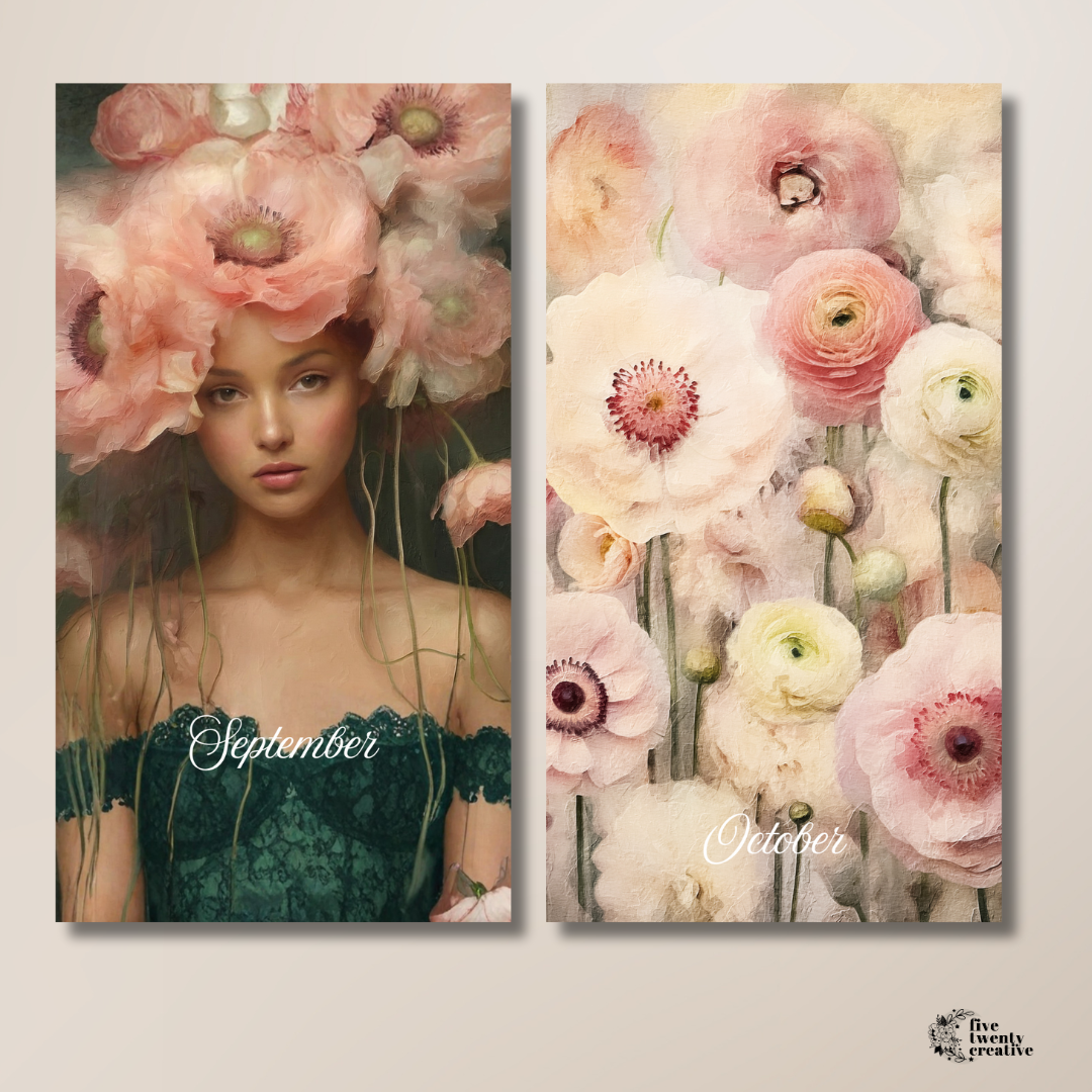 Always Flowers Honey | Monthly Dashboard Bundle