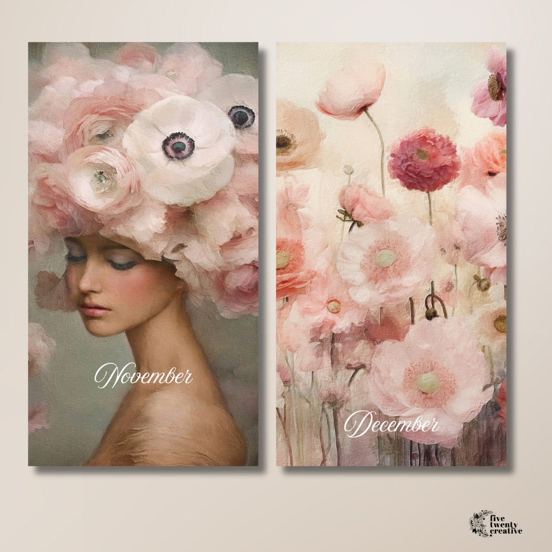 Always Flowers Honey | Monthly Dashboard Bundle