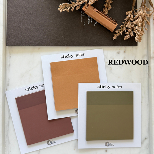 Redwood Sticky Note Palette