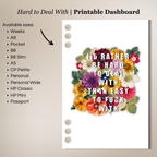 Hard to Deal With Printable Dashboard