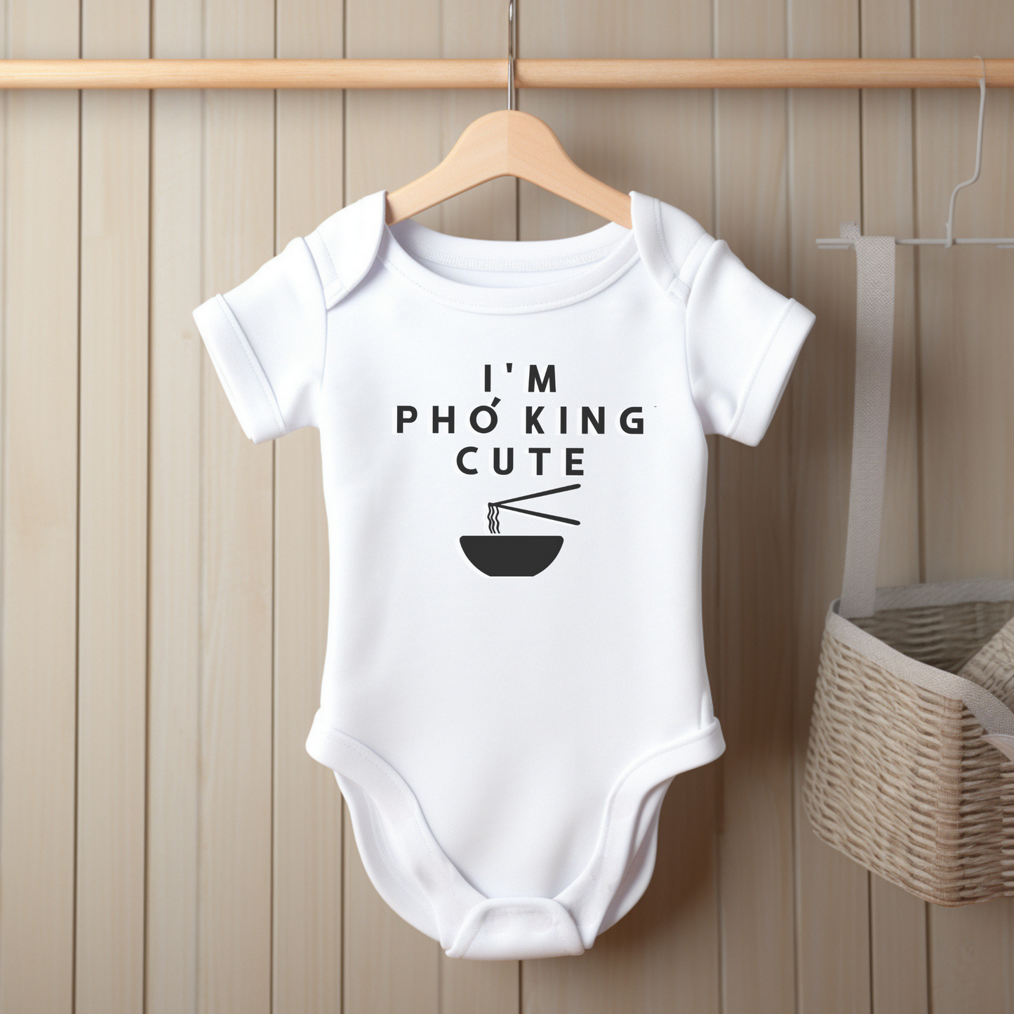 Pho King Cute Baby Tee