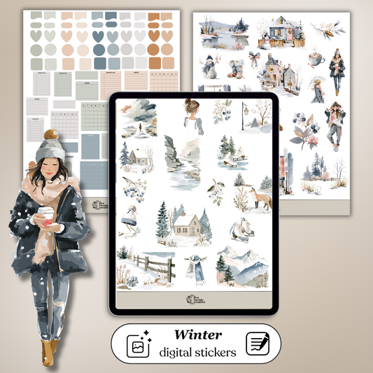 Winter Collection | Digital Stickers