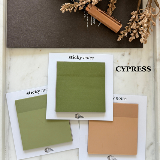 Cypress Sticky Note Palette