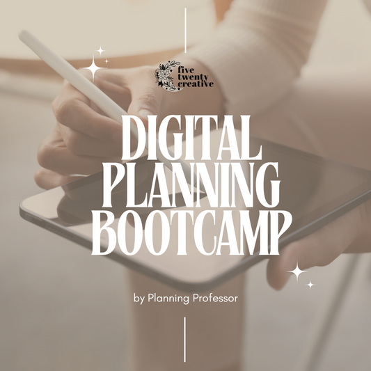 Digital Planning Bootcamp Course