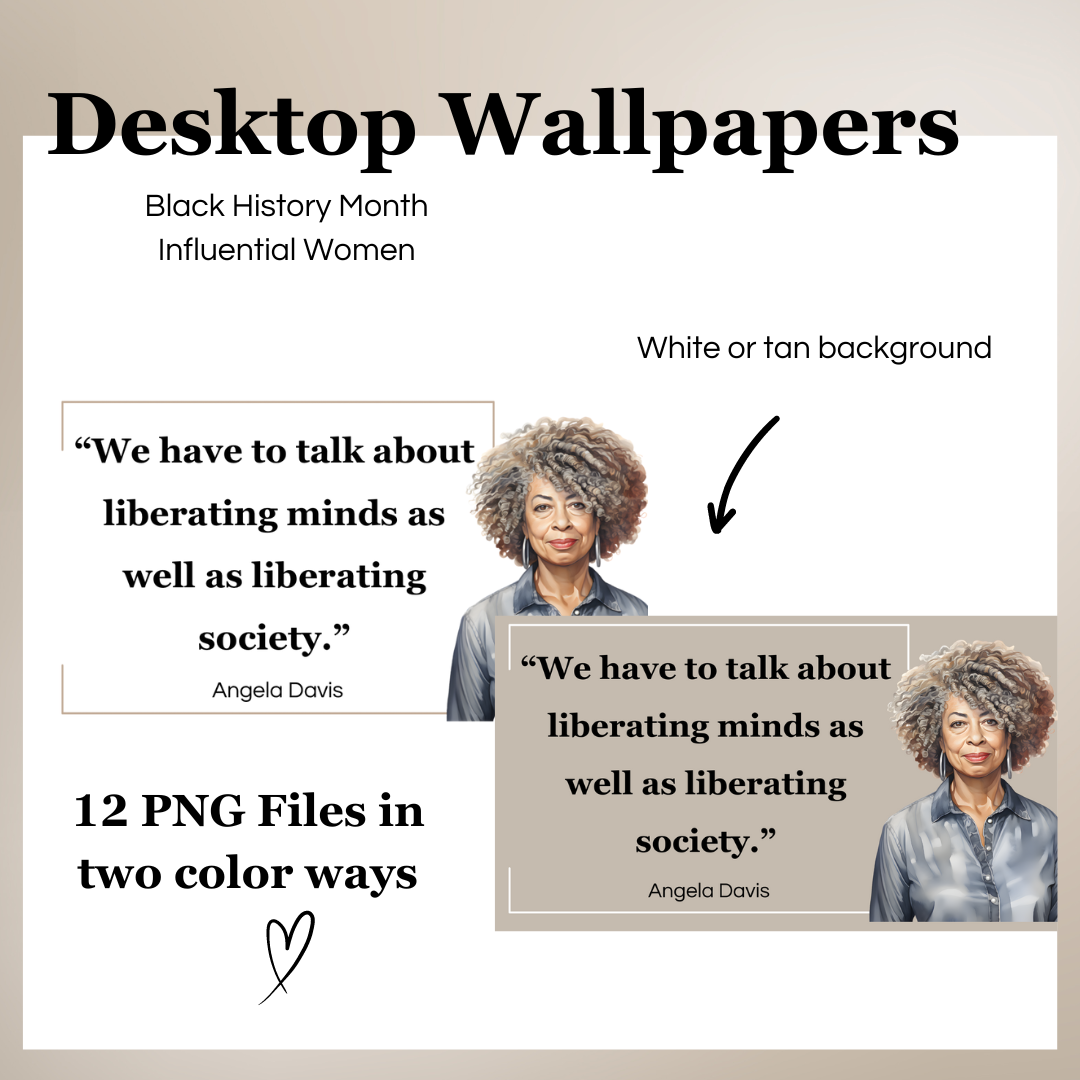 BHM | Influential Women Desktop Wallpapers