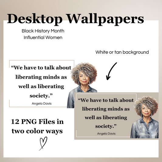 BHM | Influential Women Desktop Wallpapers