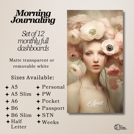 Always Flowers | Monthly Dashboard Bundle
