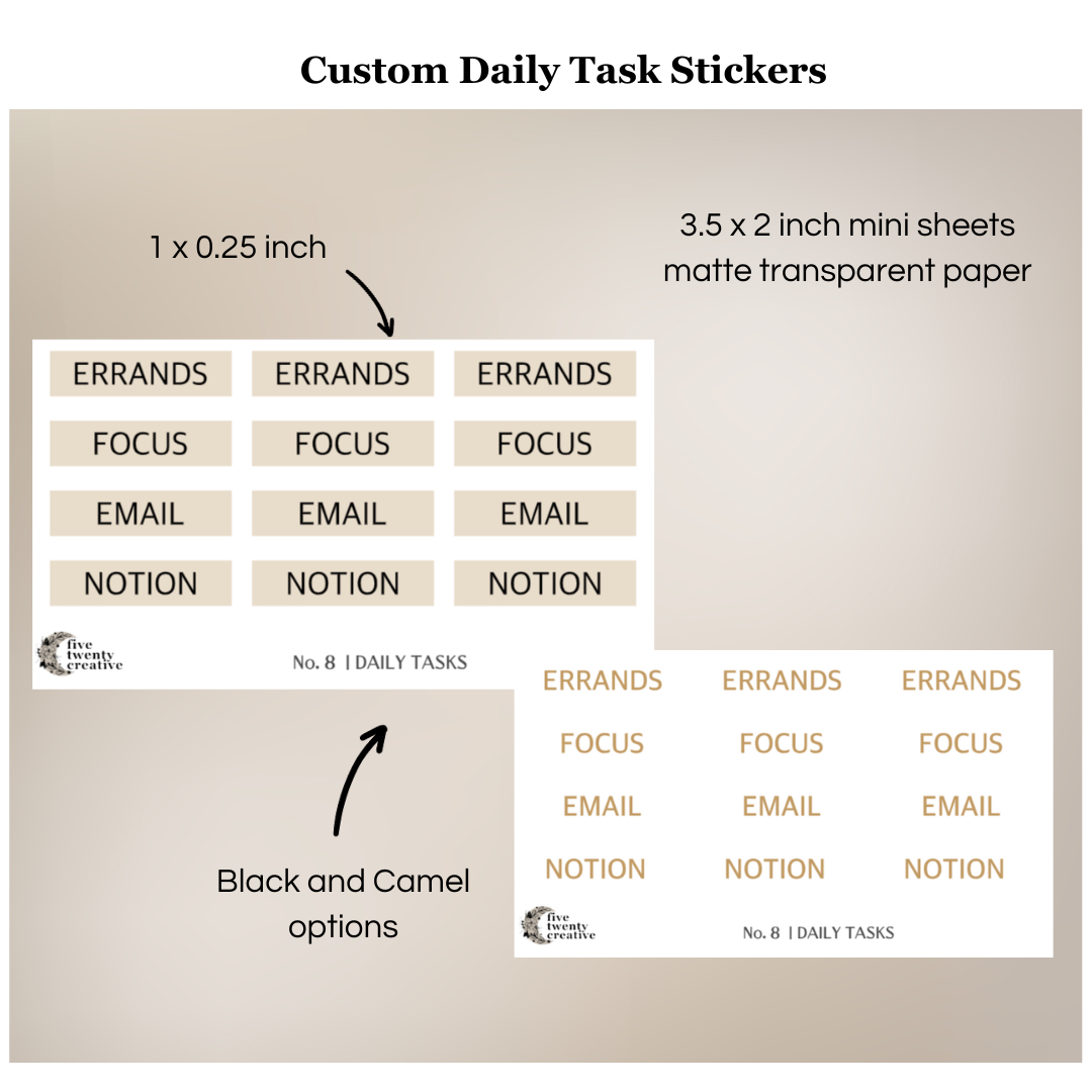 Custom Label Stickers