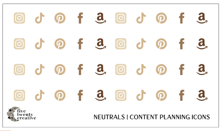 Content Planning Stickers