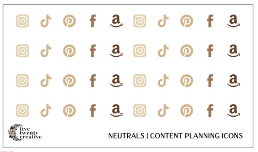 Content Planning Stickers