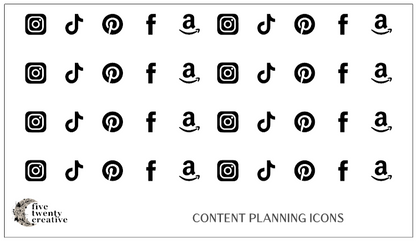 Content Planning Stickers