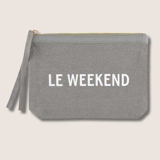 Le Weekend | Canvas Pouch
