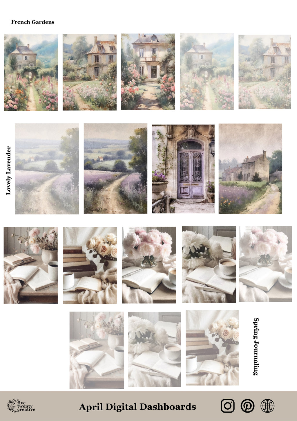 April Planner Freebies