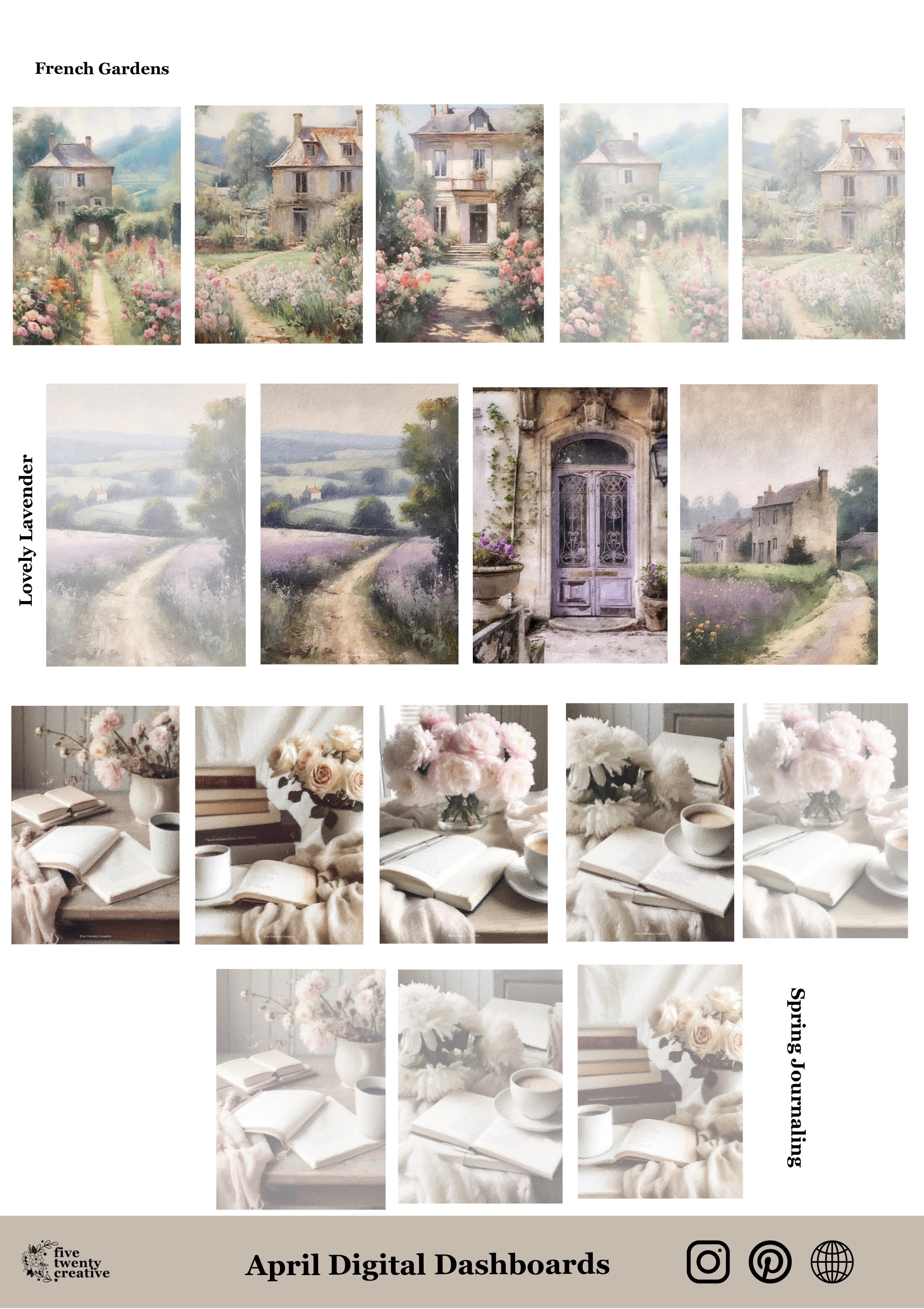 April Planner Freebies
