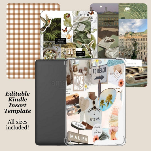 Kindle Insert Template