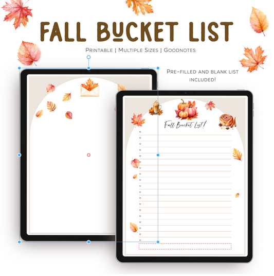 Fall Bucket List